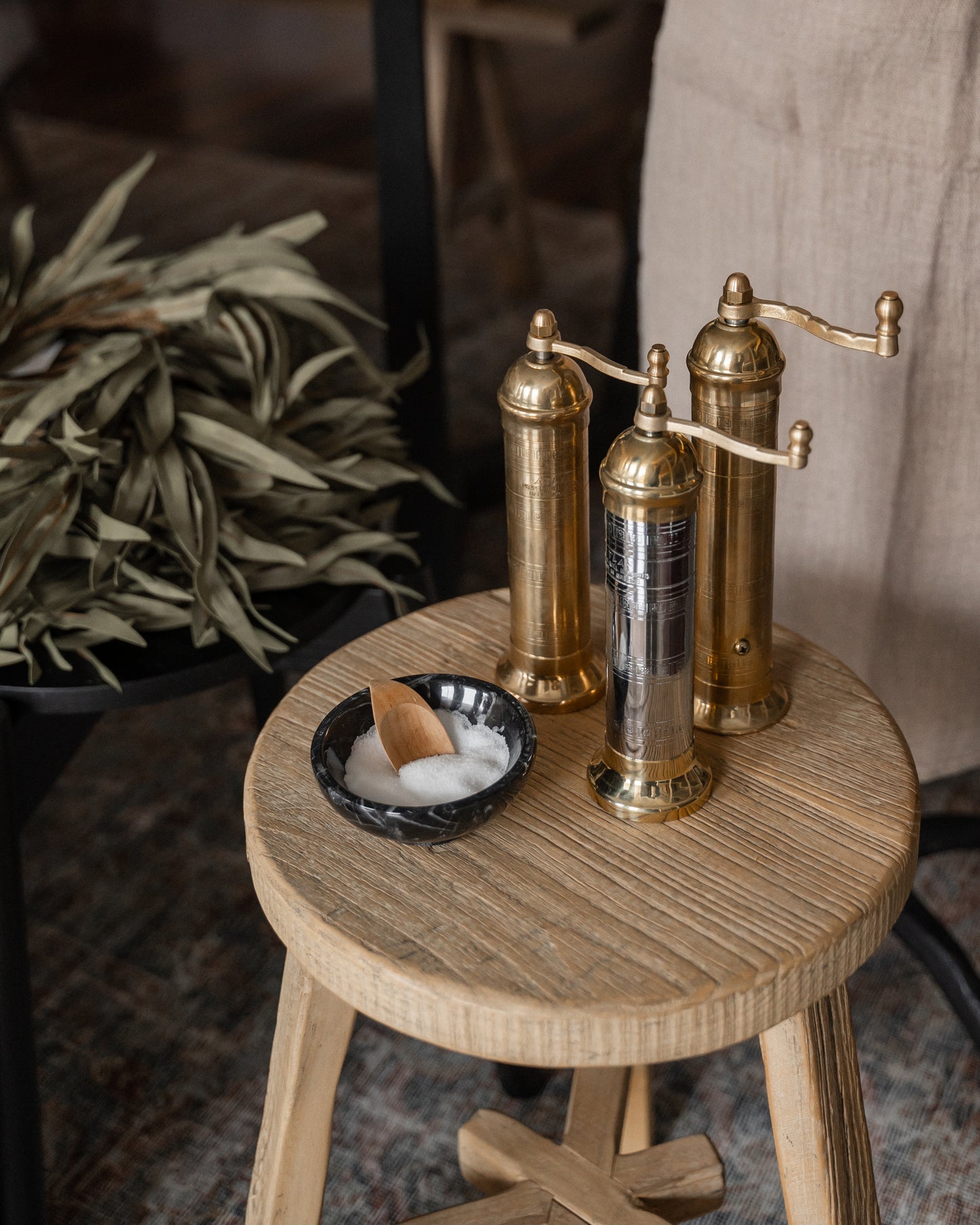 9" Atlas Brass Pepper Mill