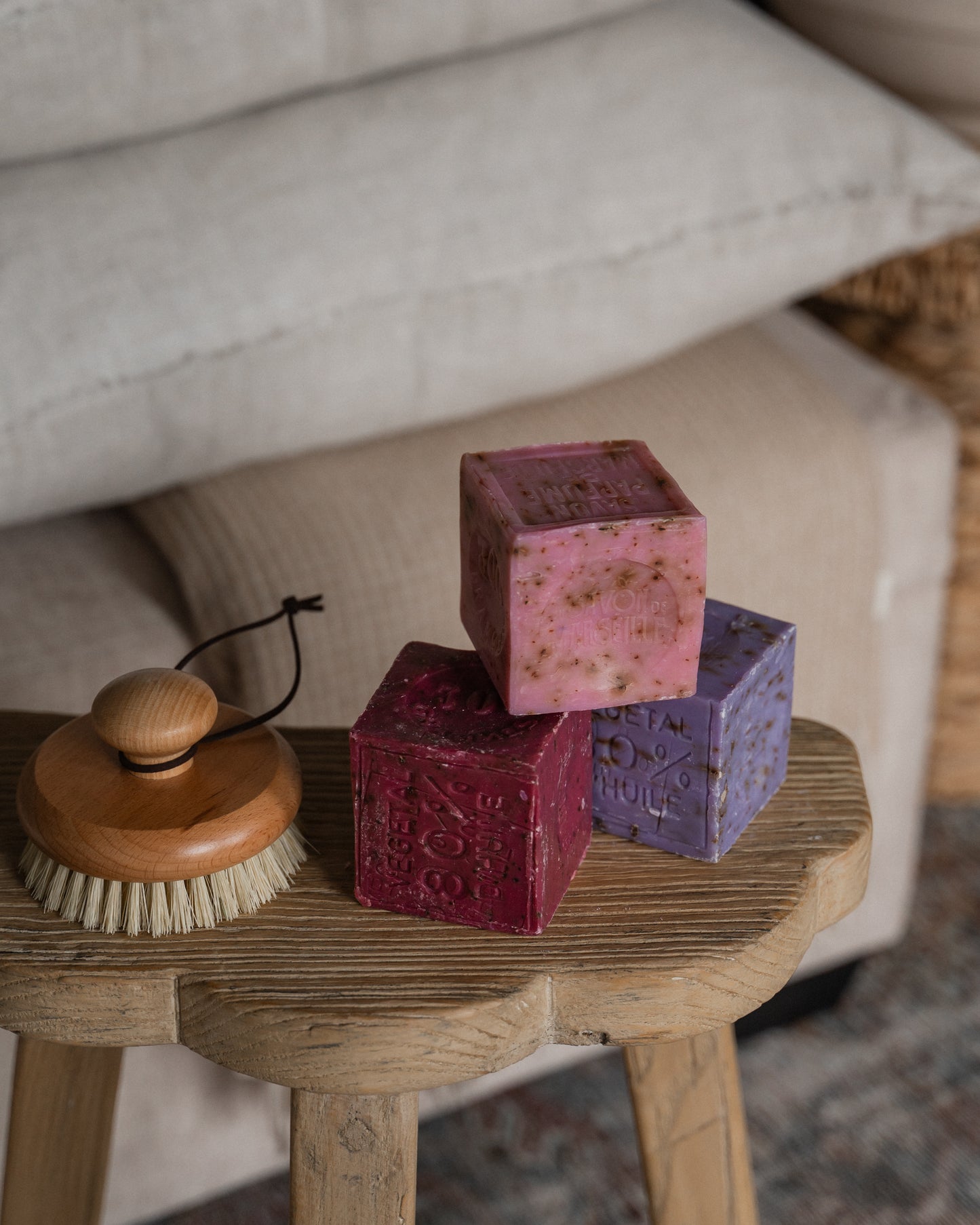 Crushed Rose Petals Marseille Soap