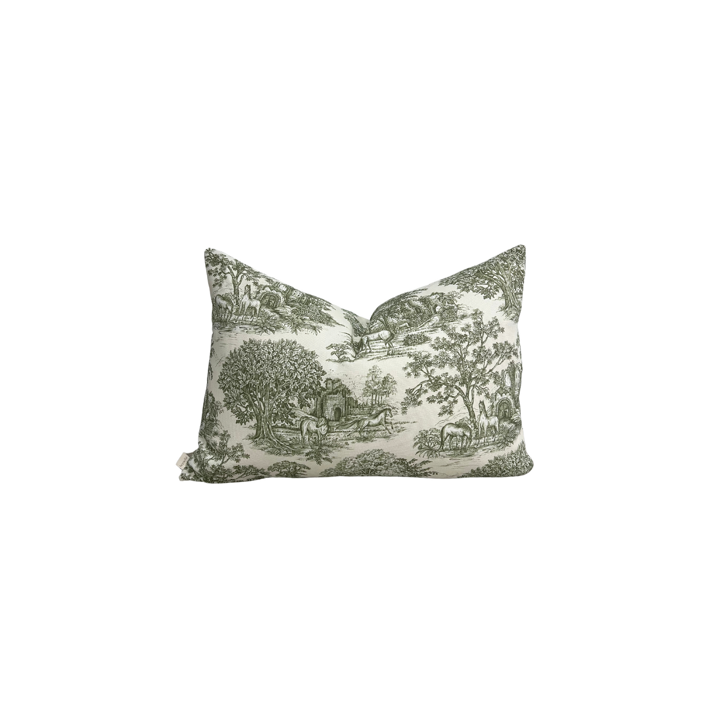 Harriet Custom Toile Pillow