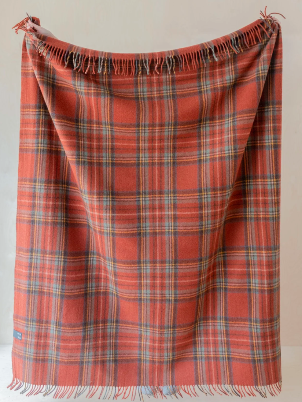 Recycled Wool Blanket - Stewart Royal Antique Tartan