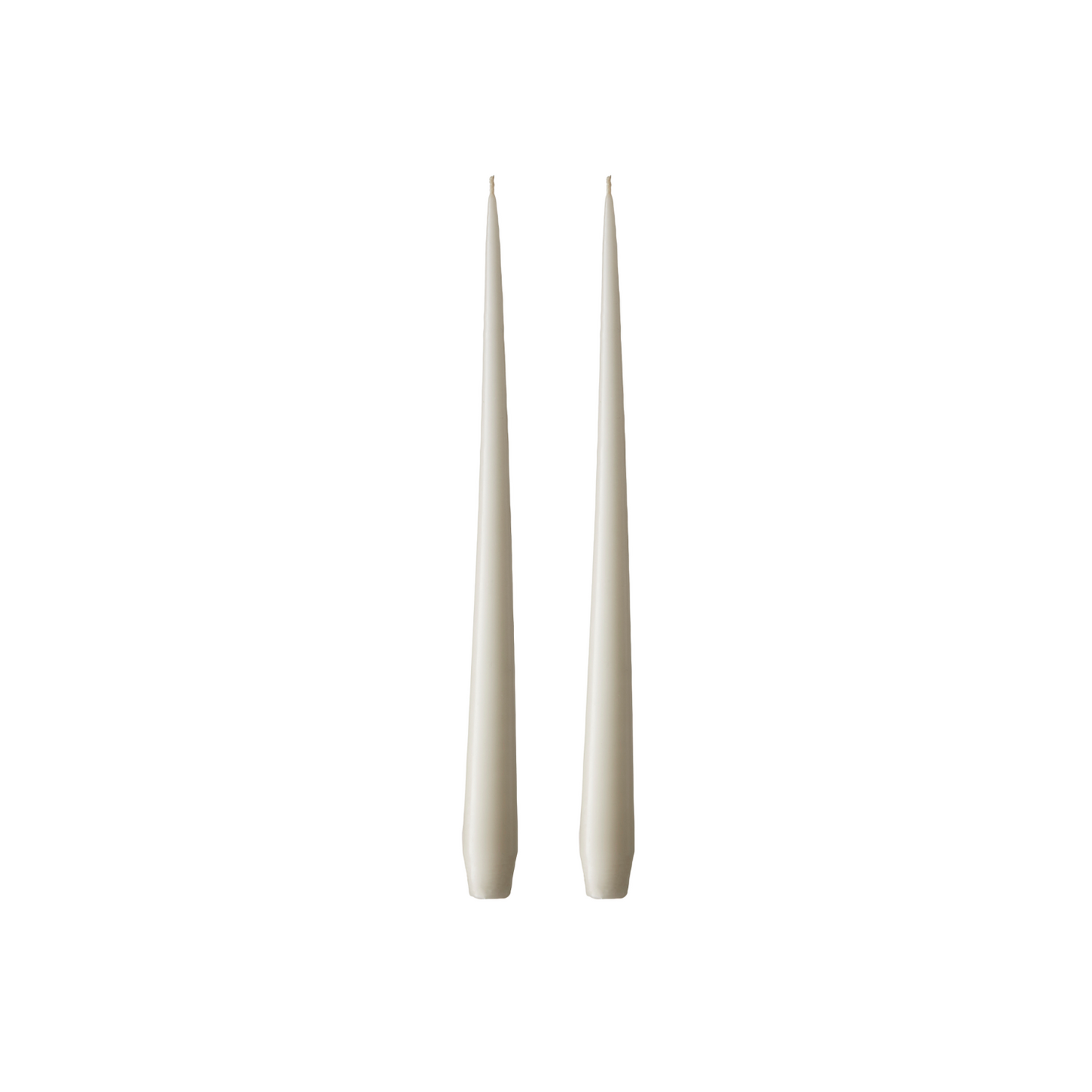 Ivory Taper Candle - Set of 2