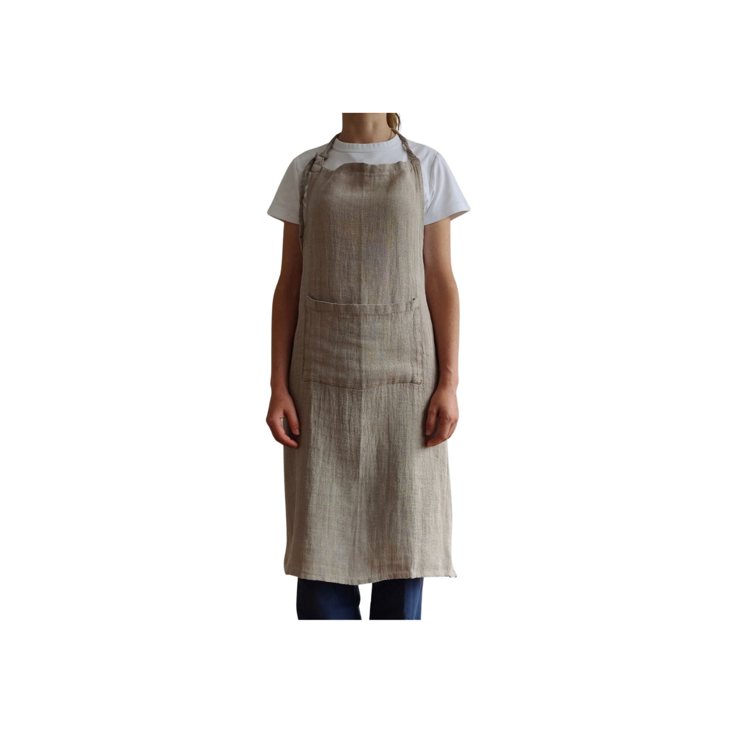 Culinary Linen Apron - Natural