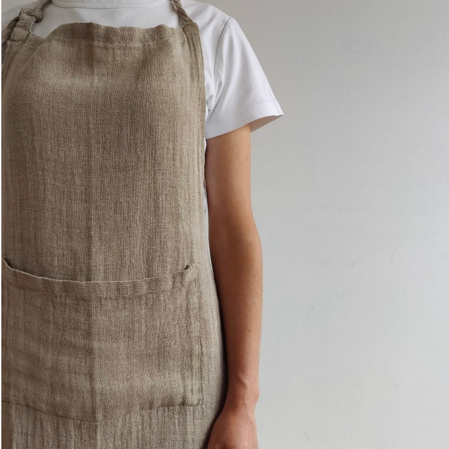 Culinary Linen Apron - Natural