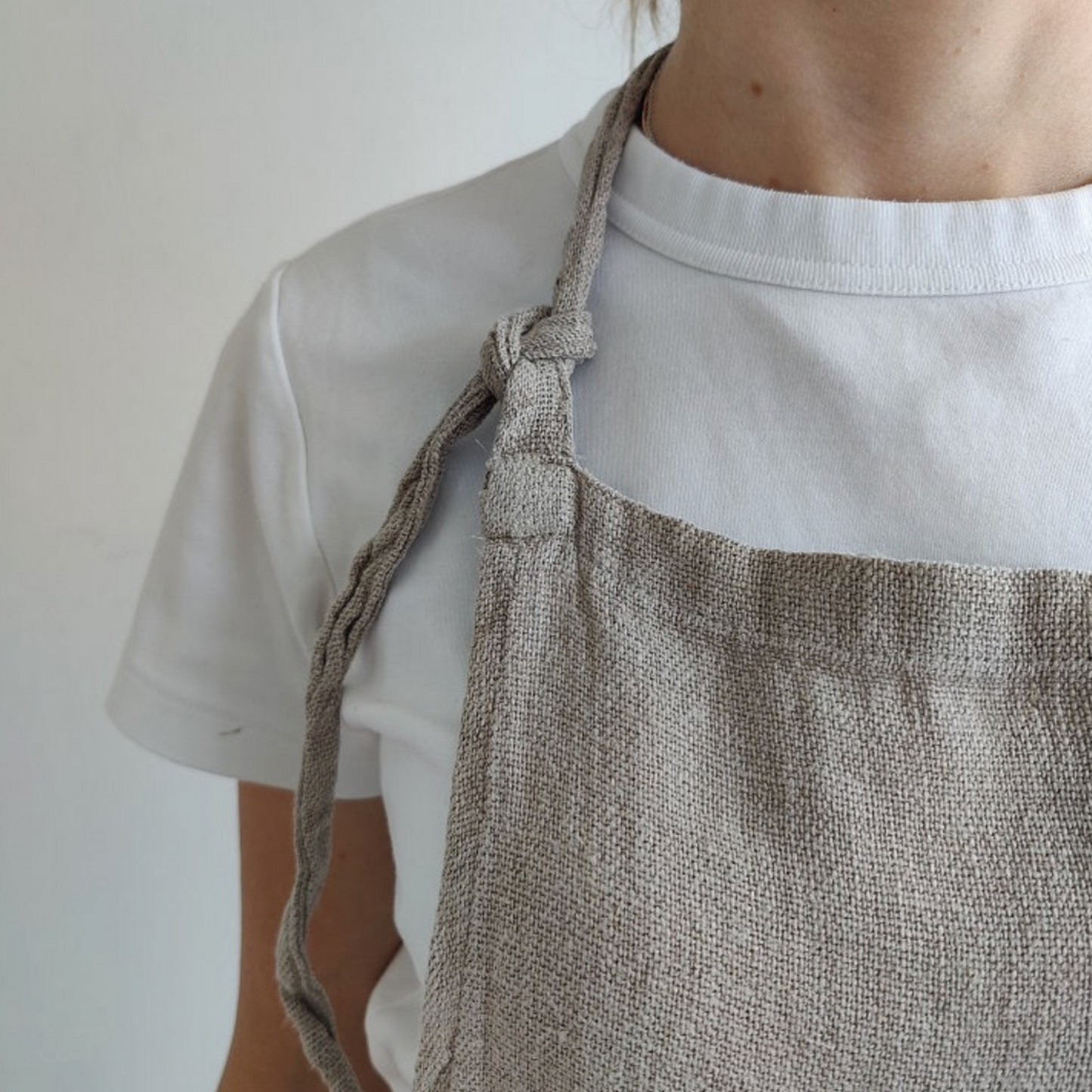 Culinary Linen Apron - Natural