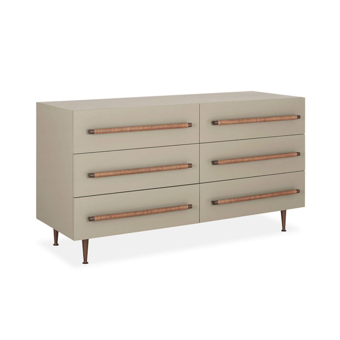 Aubrey Taupe Dresser