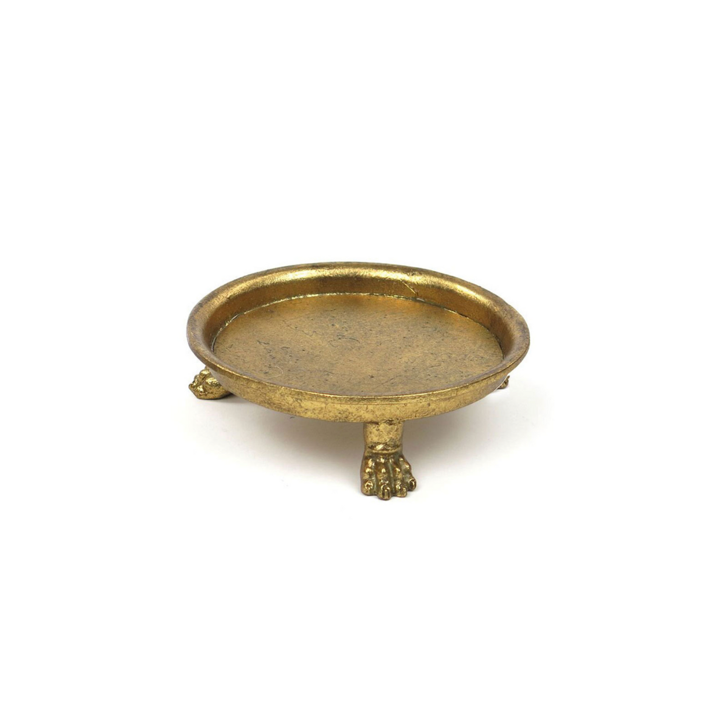 Claw Foot Dish - Gold Leaf