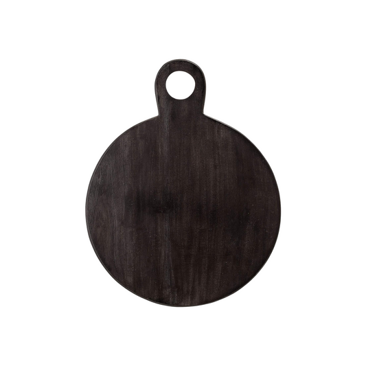 Acacia Wood Tray/Cutting Board in Black