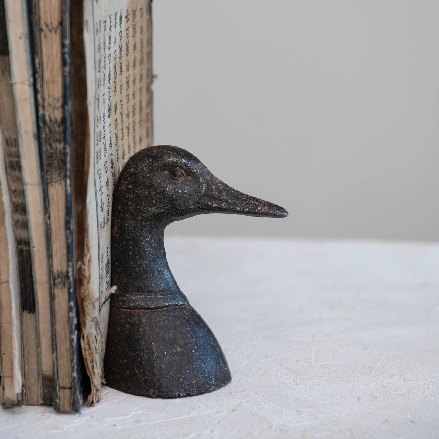 Duck Head Bookends - Set of 2