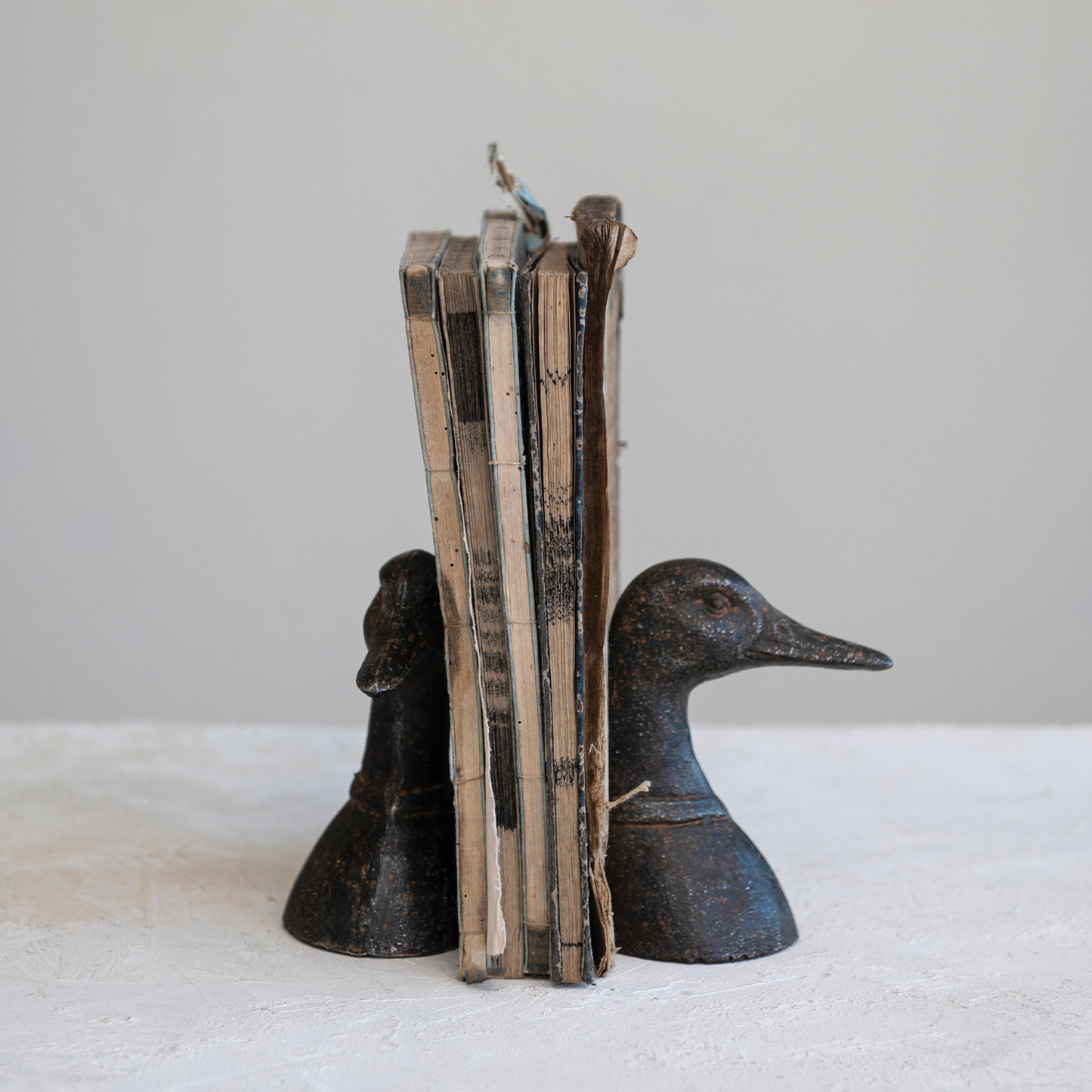 Duck Head Bookends - Set of 2