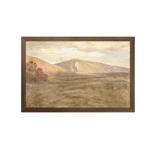 Fall Mountainscape - Dark Wood