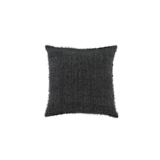 Lina linen Pillow - Charcoal