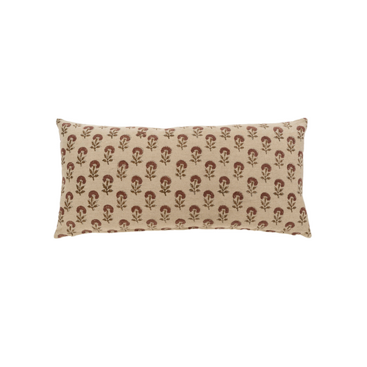 Marjorie Block Print Pillow