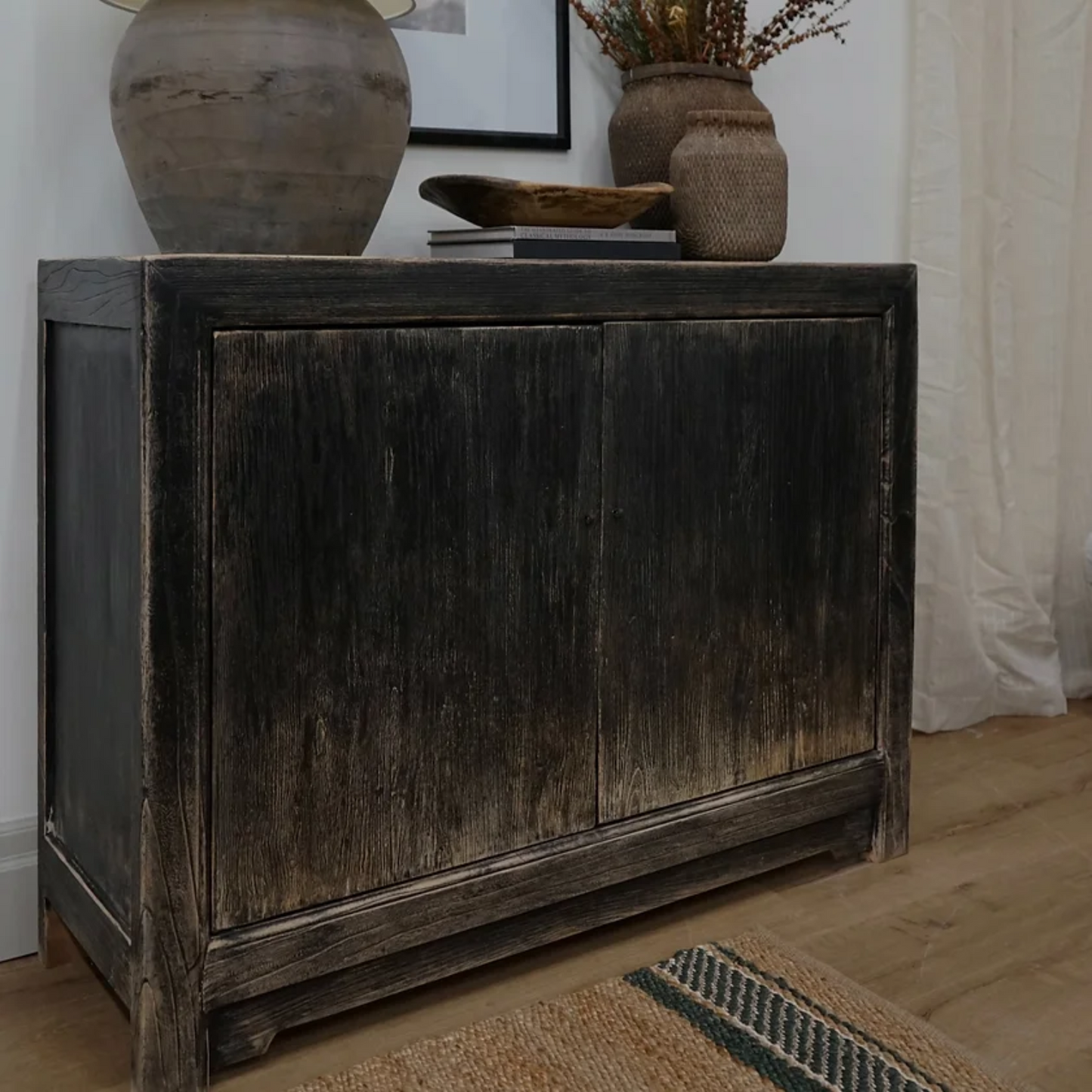 Mason Reclaimed Wood Cabinet