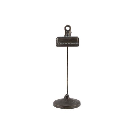 Metal Bookkeepers Clip on Stand - Small
