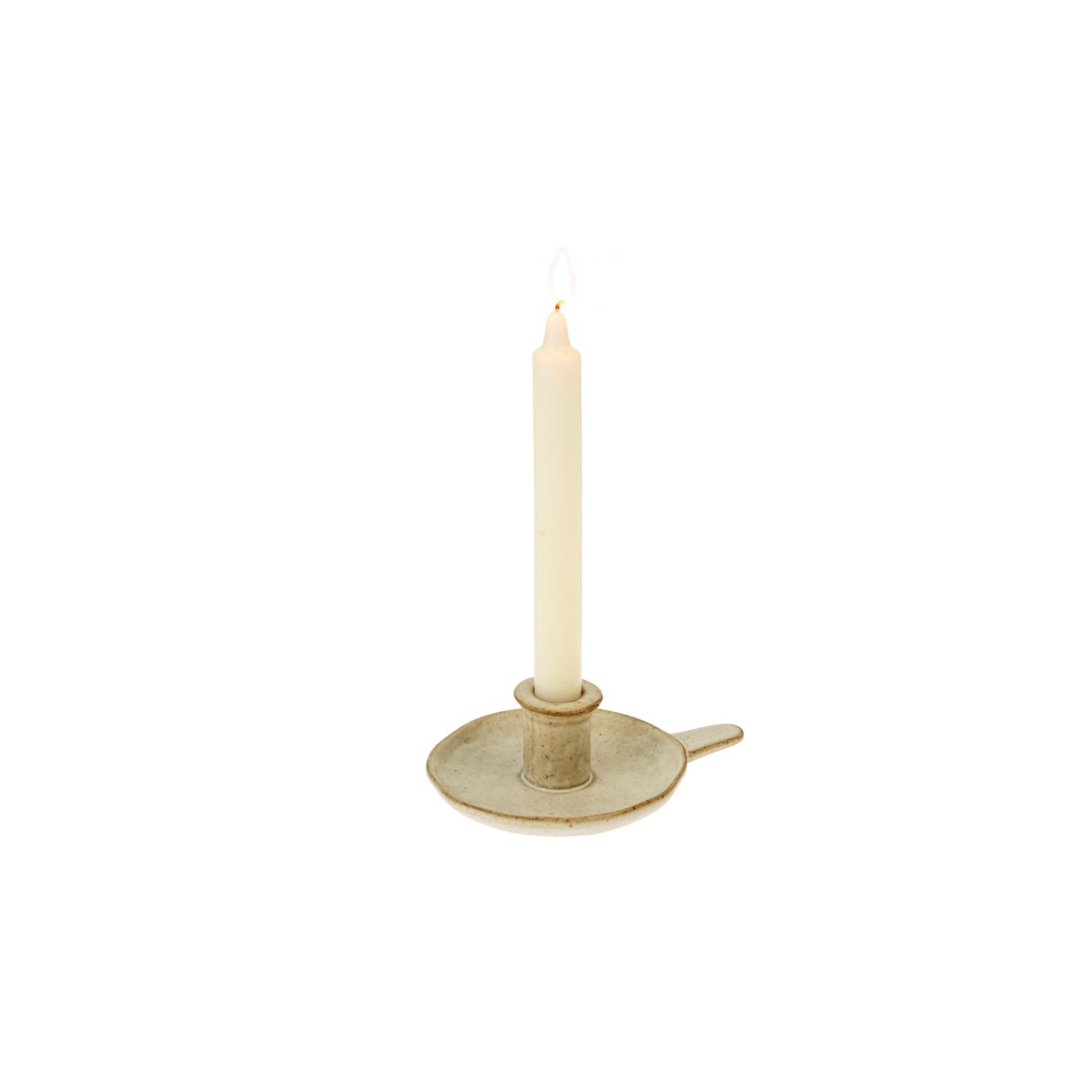 Stoneware Candleholder