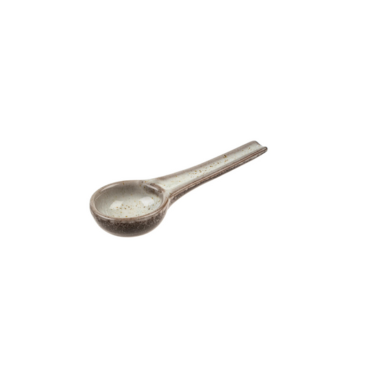 Stoneware Salt Spoon