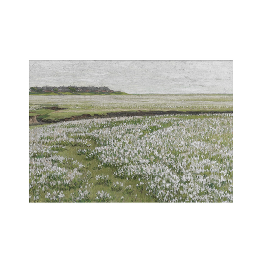 Vintage Art Print - Field View
