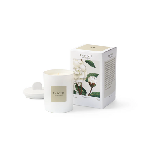 White Camelia Scented Candle