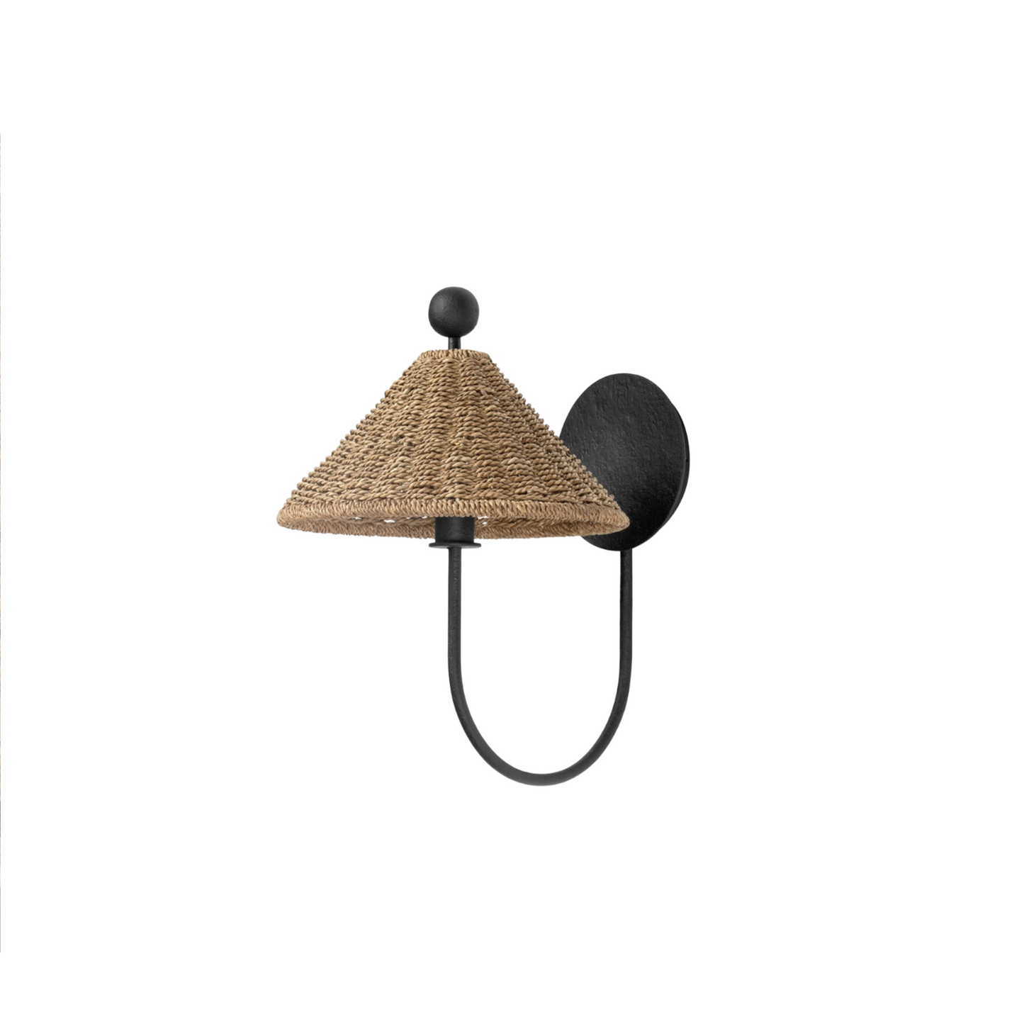 Layton Wall Sconce - Black Iron