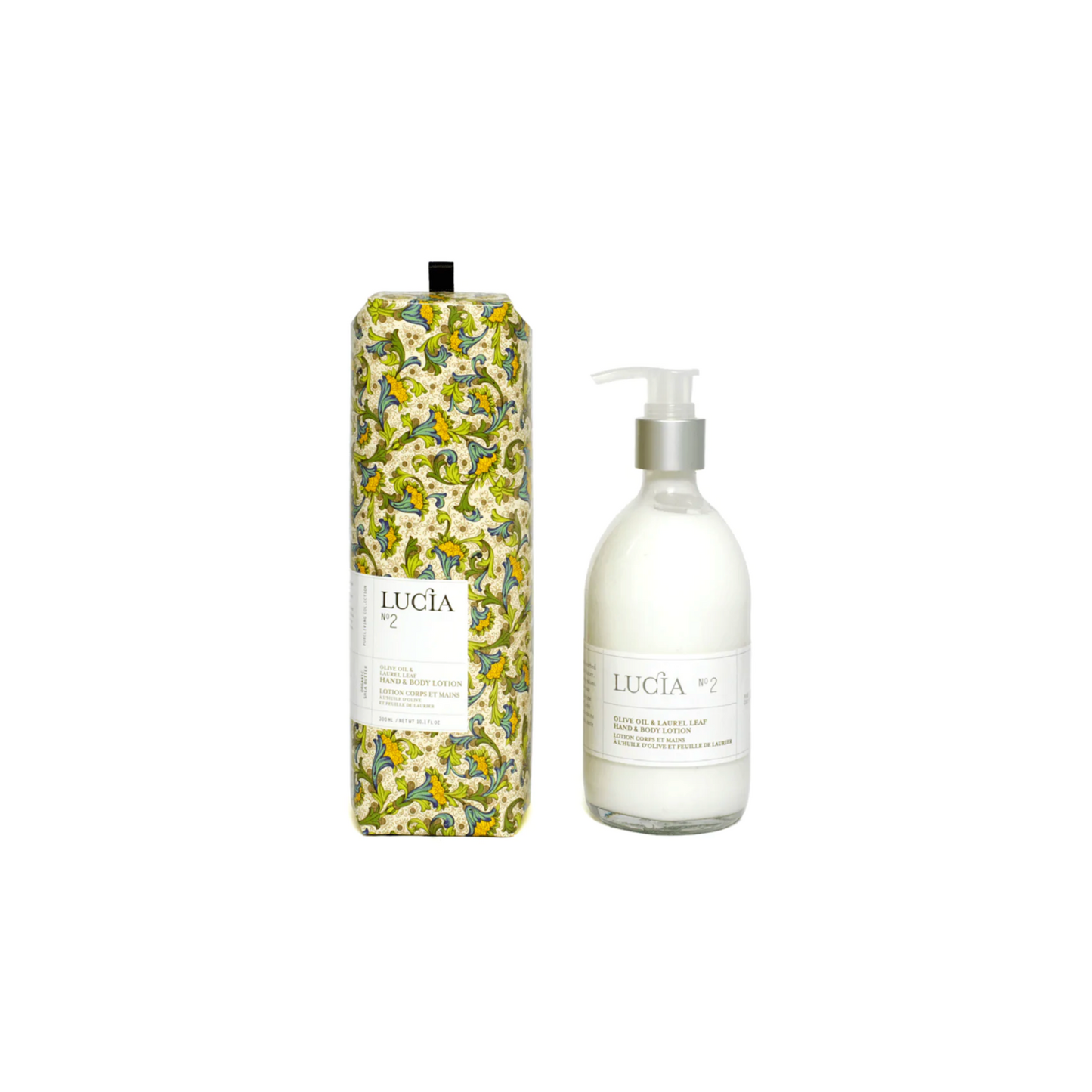 Lucia No. 2 Olive Oil & Laurel Leaf Hand & Body Lotion