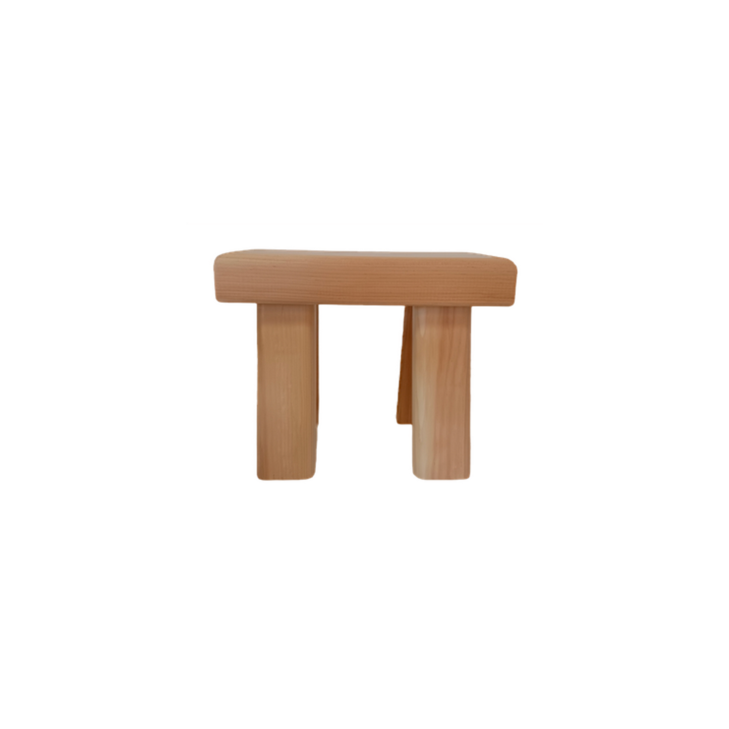 Wood Stool - Natural